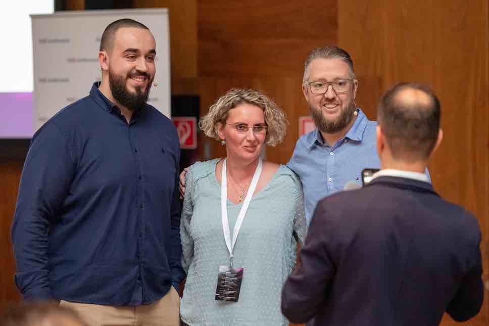 Jasmin Alić a Richard van der Blom na Infestivale, zdroj: Infestival