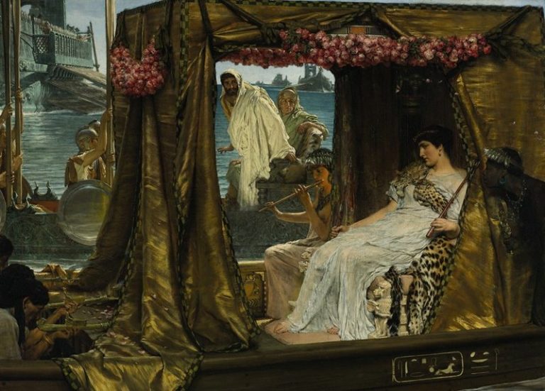 Slávne ženy – Egyptská kráľovná Kleopatra si podmanila dvoch vládcov a takmer aj Rím
