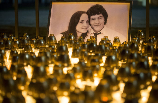 Desiatky ľudí si uctili pamiatku Kuciaka a Kušnírovej, prihovorila sa im aj mama zavraždenej