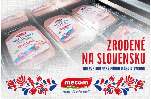 Mecom prichádza s novým radom výrobkov so stopercentným slovenským mäsom