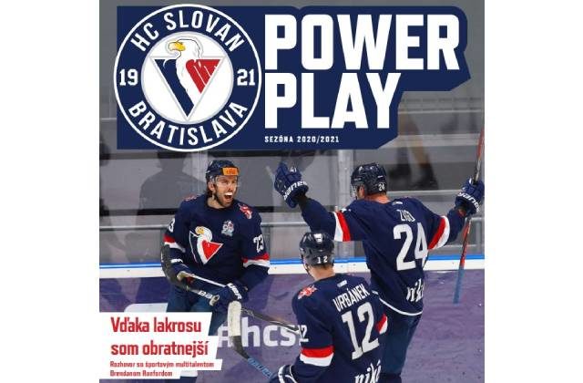 Magazín HC Slovan Power Play 04, sezóna 2020/2021: Prečítajte si nové vydanie