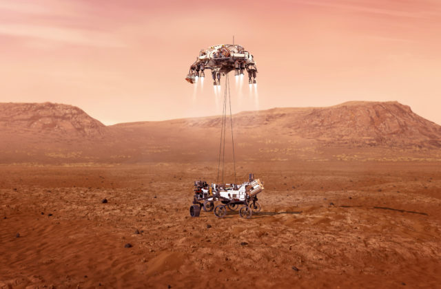 Naživo: Rover Perseverance sa pokúsi pristáť na Marse, bude hľadať dôkazy o živote