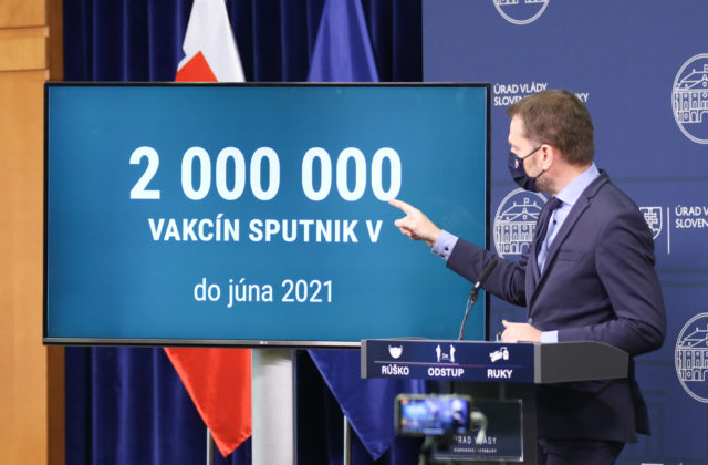 Premiér Matovič dohodol pre Slovensko dva milióny dávok Sputnika V, dohodu označil za malý zázrak (video)