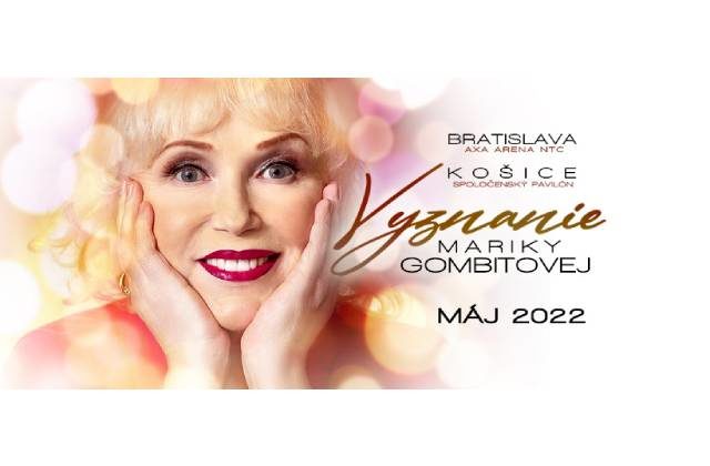 Koncerty Vyznanie Mariky Gombitovej v Bratislave a Košiciach až budúci rok