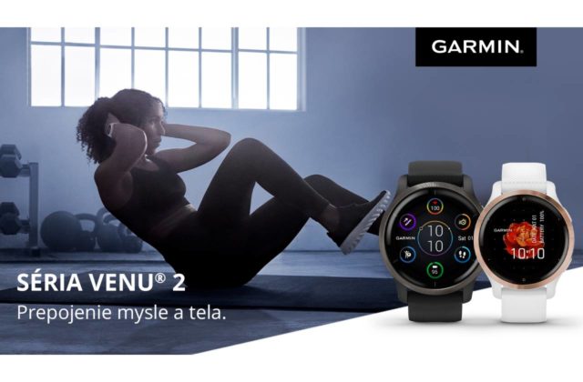 Zlepšite svoje zdravie a kondíciu s novou sériou GPS hodiniek Garmin Venu 2