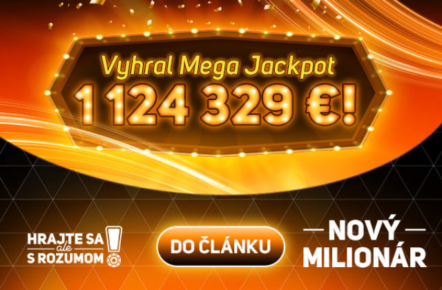 Gigantická výhra vo Svete hier. Šťastlivec pokoril Mega Jackpot a berie viac ako milión eur!