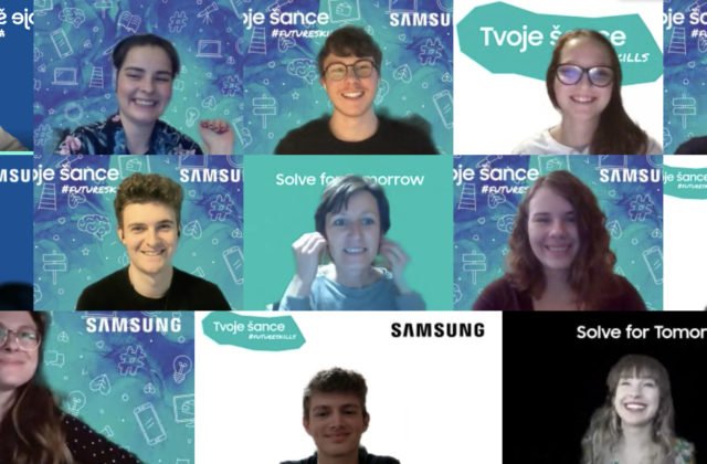 Príležitosť pre mladých Slovákov a Čechov: Samsung spustil štvrtý ročník programu Tvoja šanca #futureskills