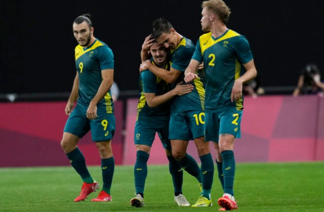 Austrália porazila na olympiáde v Tokiu vo futbale Argentínu, trúfa si aj na Španielsko