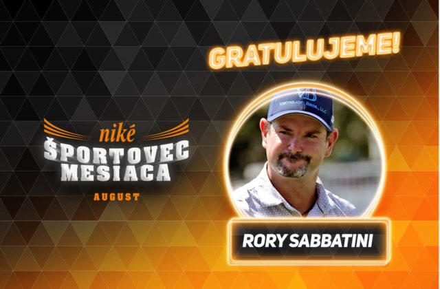 Rory Sabbatini je Niké Športovcom mesiaca august!