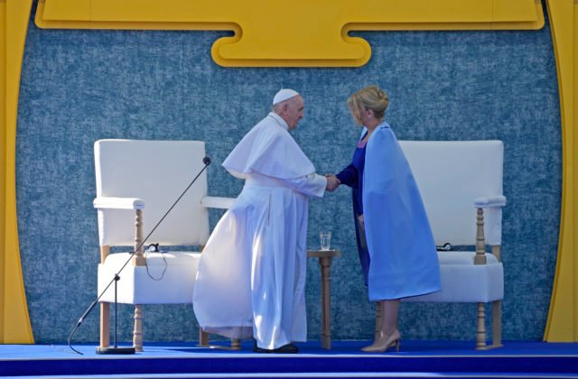 Pápež František má miesto v srdciach Slovákov, povedala prezidentka Čaputová