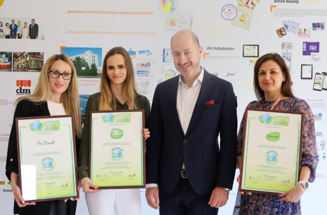 Ocenenie kvality Green Brands za inovatívne produkty získali až tri značky dm – alverde NATURKOSMETIK, dmBio a Pro Climate
