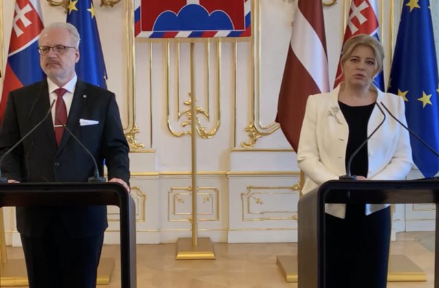 Čaputová: Slovensko a Lotyšsko stoja za Ukrajinou, ktorá má plné právo brániť sa pred ruskou agresiou (video)
