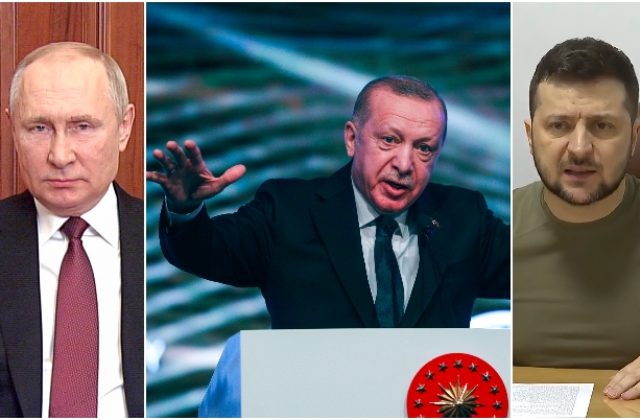 Erdogan mal telefonát s Putinom a opätovne ho vyzval, aby sa stretol so Zelenským