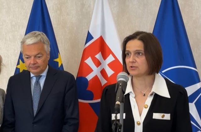 Slovensko chce podľa Kolíkovej pristúpiť do európskeho tímu, ktorý bude vyšetovať zločiny na Ukrajine (video)