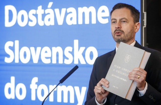 Slovensko môže požiadať Brusel o druhú platbu z plánu obnovy, podľa Hegera bol schválený aj posledný míľnik