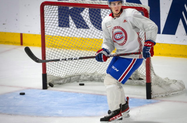 Filip Mešár sa rýchlo zlepšuje a sťažuje Montrealu Canadiens rozhodovanie o jeho budúcnosti