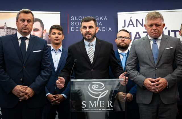 Smer a SNS vyslali do boja o post predsedu Bratislavského samosprávneho kraja Jána Mažgúta