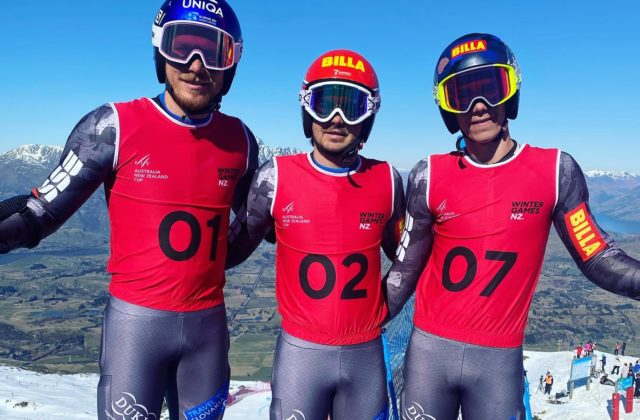Bratia Žampovci zaberajú na Novom Zélande, Andreas triumfoval v obrovskom slalome