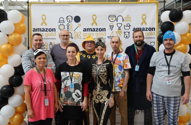 Do pyžamovej kampane Amazon Goes Gold sa zapojil rekordný počet zamestnancov