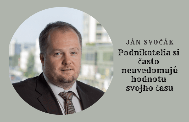 Ján Svočák: Prečo si ľudia miešajú súkromné a podnikové financie?