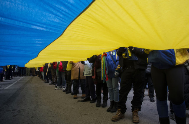 Ukrajinci nestrácajú nádej, viac ako 78 percent občanov vidí budúcnosť krajiny optimisticky