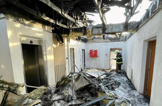 Novoročný požiar polyfunkčnej budovy v Nitre bude mať dohru, polícia začala trestné stíhanie