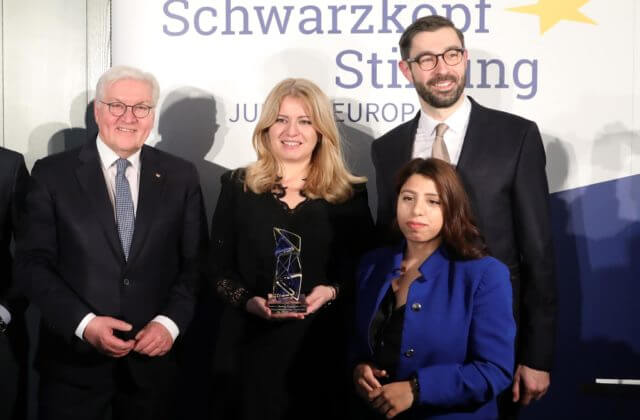 Prezidentka Čaputová si prevzala Európsku cenu nadácie Schwarzkopf