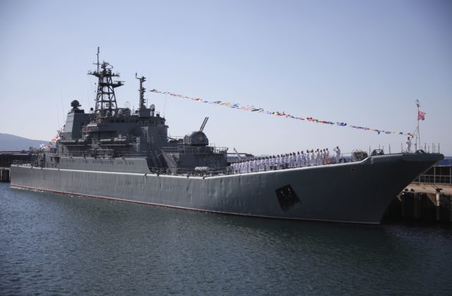 Rusi presunuli po útokoch tri výsadkové lode do Azovského mora, tvrdí ukrajinské námorníctvo