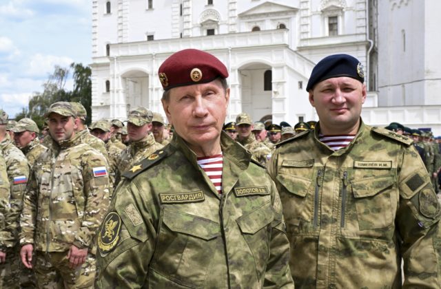 Kremeľ vyzbrojuje Rosgvardiu ťažkou technikou, považuje ju za kľúčovú organizáciu pre zaručenie bezpečnosti