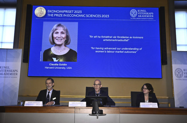 Nobelovu cenu za ekonómiu získala Claudia Goldinová za štúdium žien na trhu práce