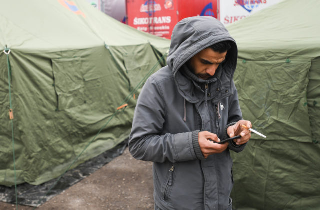 Banská Bystrica zriadila pre migrantov vykurovaný stan, ich počet už rapídne klesá