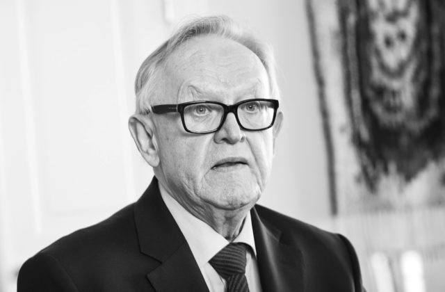 Zomrel Martti Ahtisaari, fínsky exprezident a držiteľ Nobelovej ceny za mier