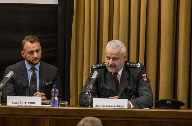 Šutaj Eštok je presvedčený, že Solák bude správnou osobou v pozícii policajného prezidenta