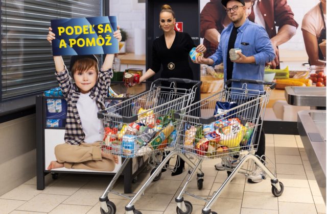 Najväčšia potravinová zbierka na Slovensku hlási 2 milióny eur a 2 000 ton jedla