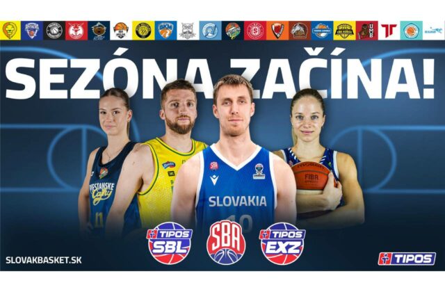 TIPOS potvrdzuje svoju rolu lídra v podpore slovenského športu. Podporí najvyššie domáce basketbalové súťaže a reprezentácie