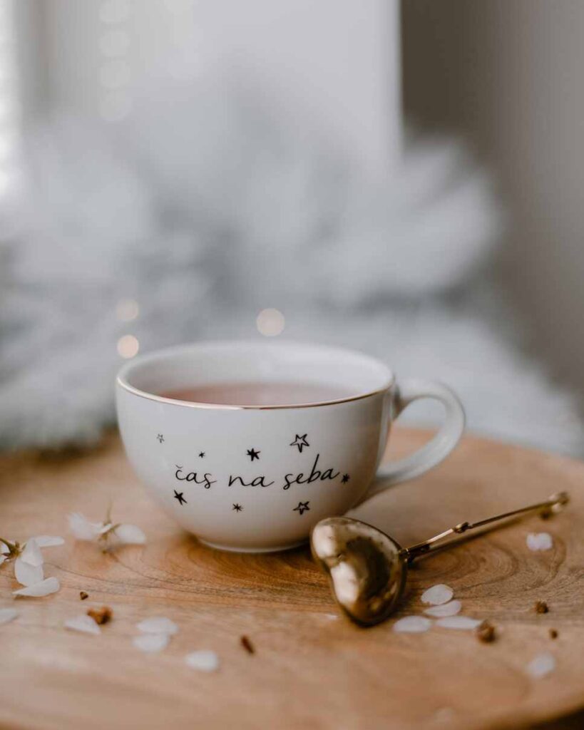 šálka čas na seba