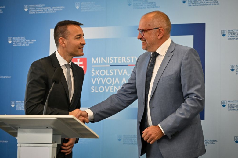 Tomáš Drucker a Mikuláš Bek.