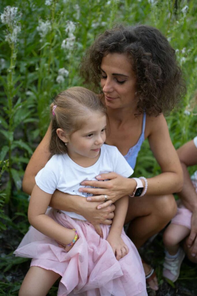 Lenka Siklienková s dcérou
