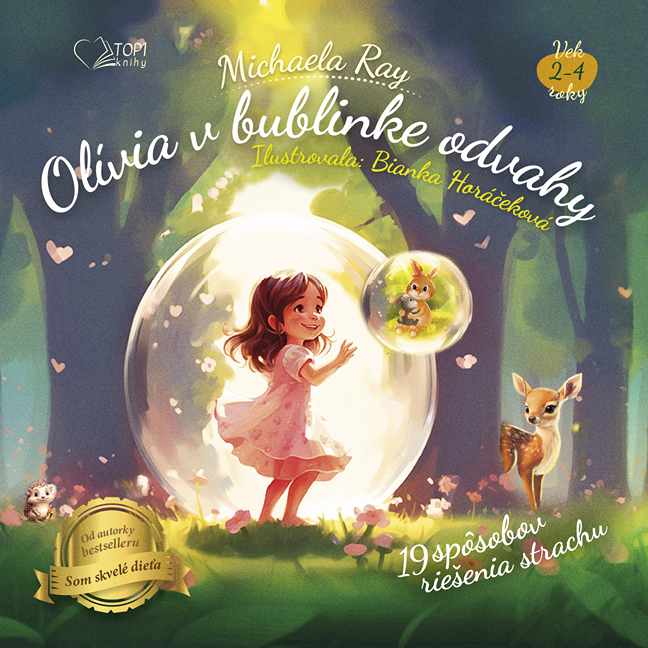 kniha olivia v bublinke odvahy
