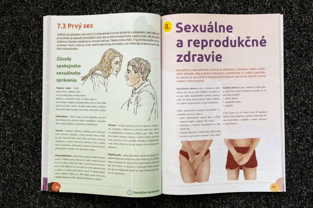 učebnica vzťahovej a sexuálnej výchovy