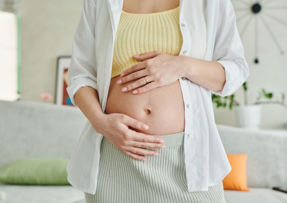 tehotenské bruško v 12. týždni