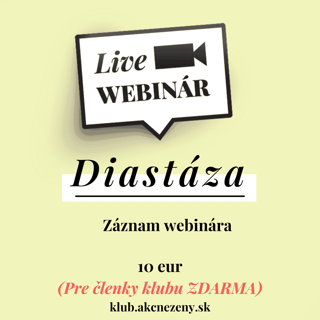 Diastáza webinár záznam