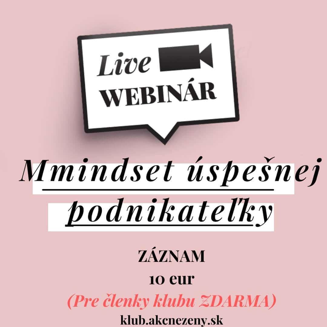 Princípy a mindset úspešnej podnikateľky