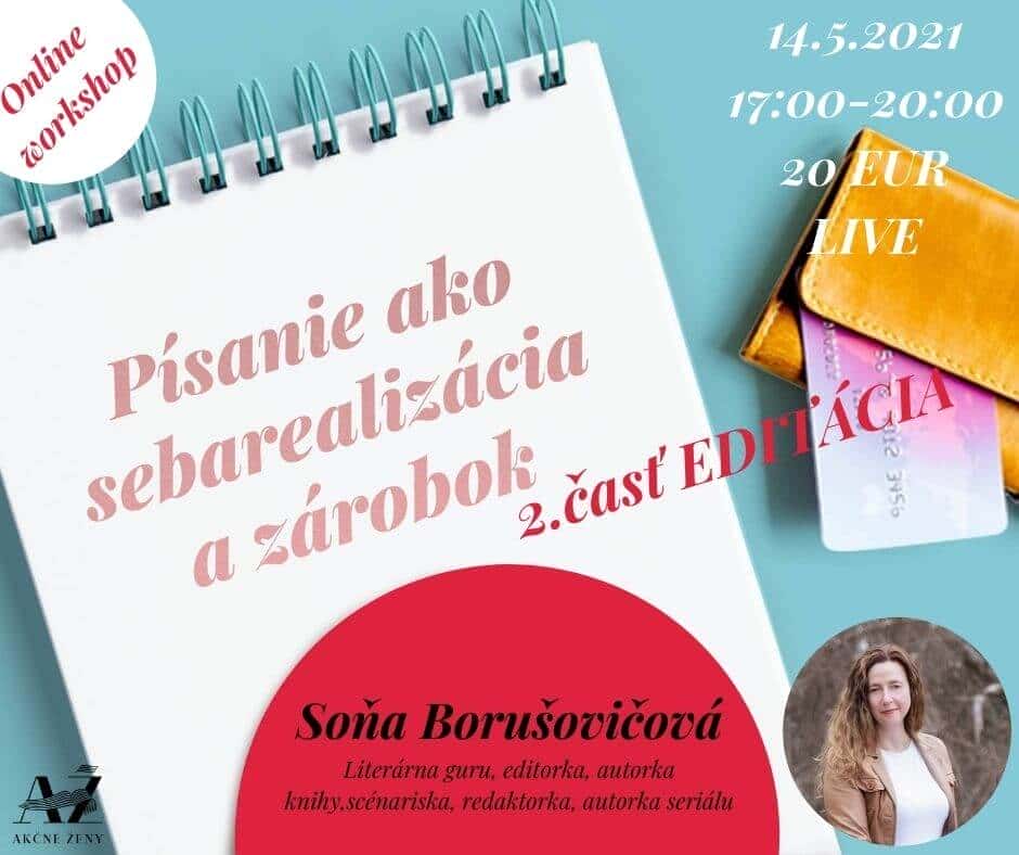 Písanie ako sebarealizácia a zárobok - časť 2. EDITÁCIA