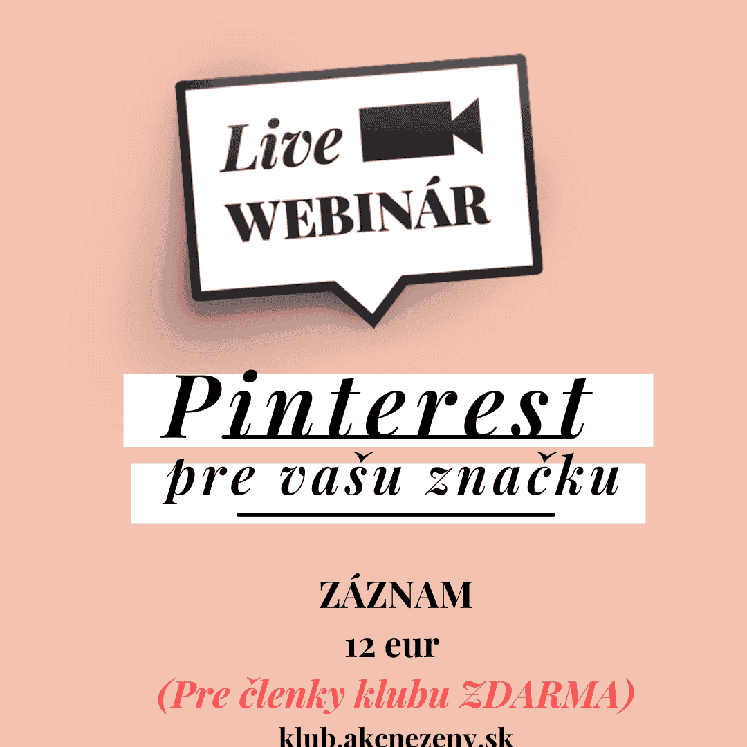 Pinterest ako efektívny nástroj na rozvoj podnikania