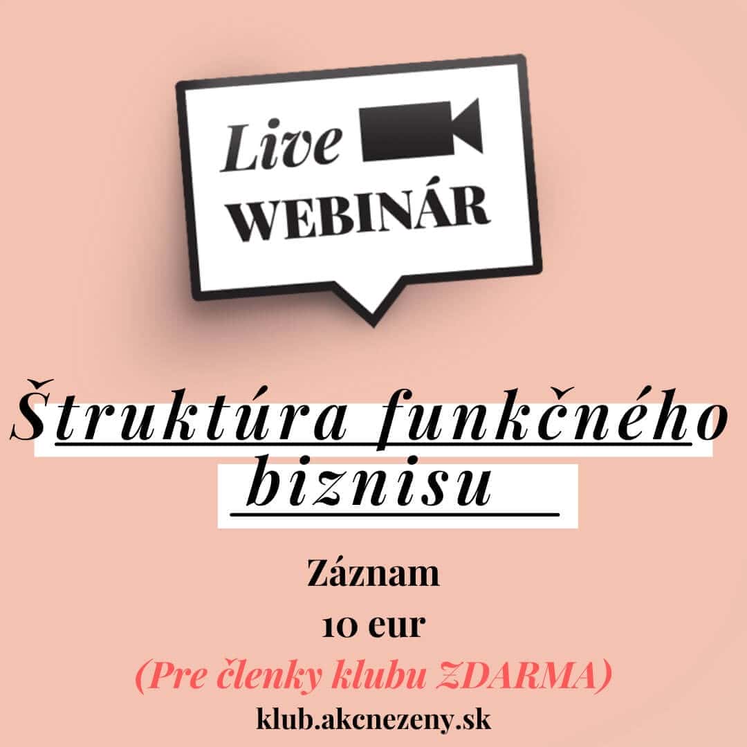 Štruktúra funkčného biznisu