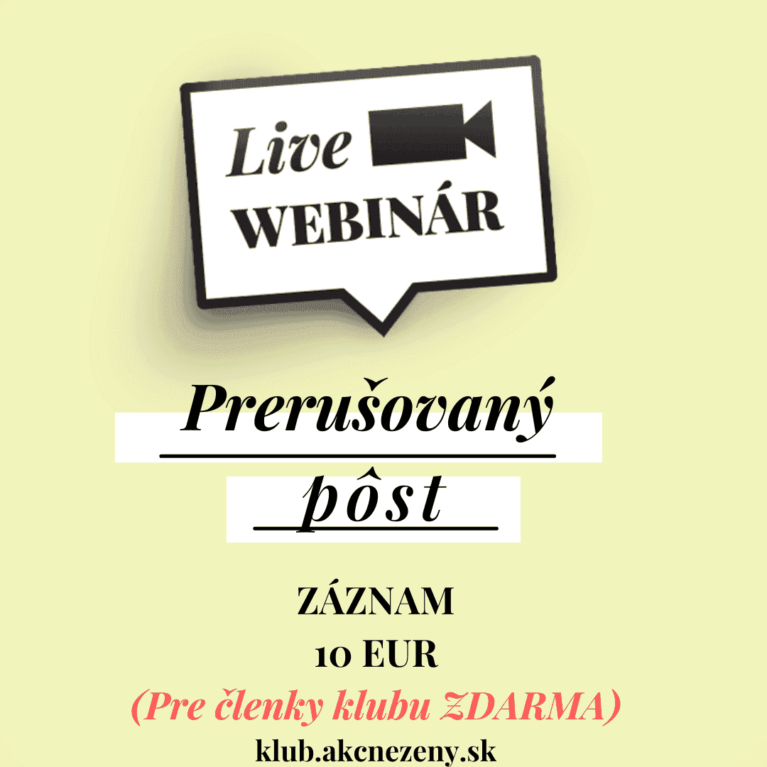 Prerušovaný pôst záznam