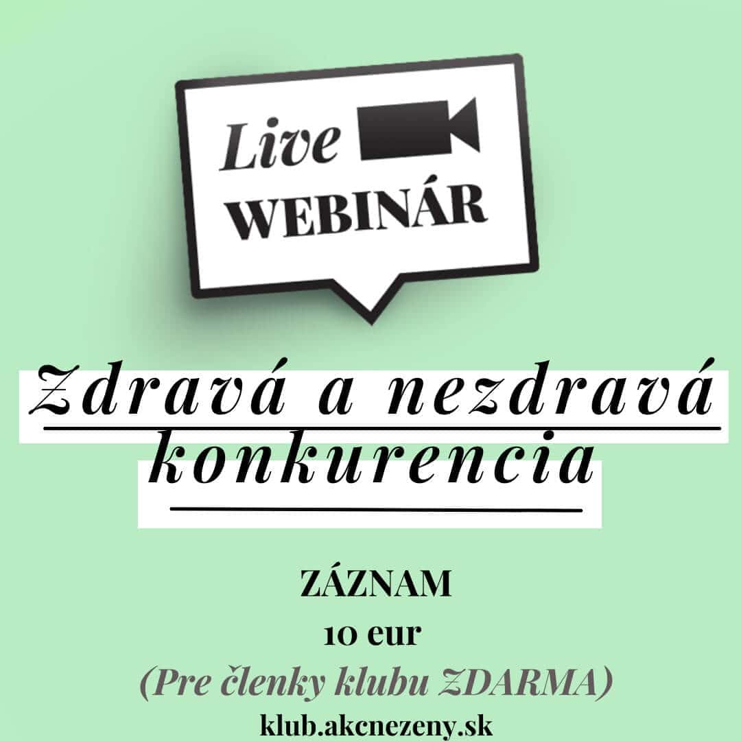 Zdravá a nezdravá konkurencia - ako ustáť podrazy v biznise