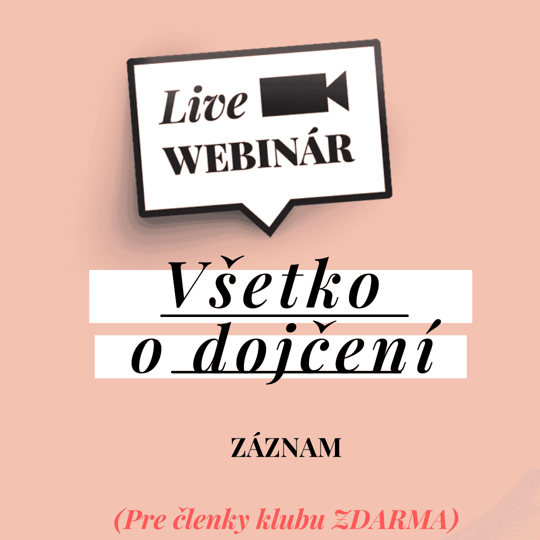 Všetko, čo treba vedieť o dojčení