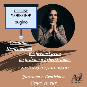 Bezpečnosť webu po právnej a kyberstránke